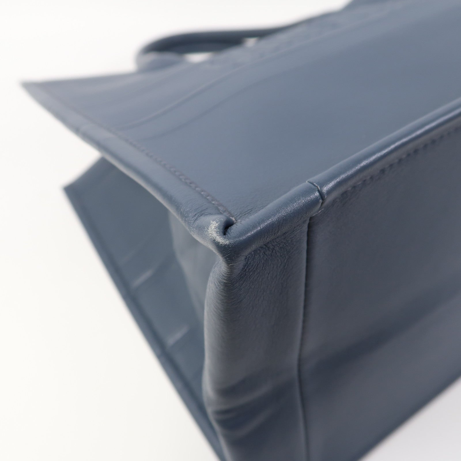 Dior 牛皮皮革Tote Bag手挽袋藍色