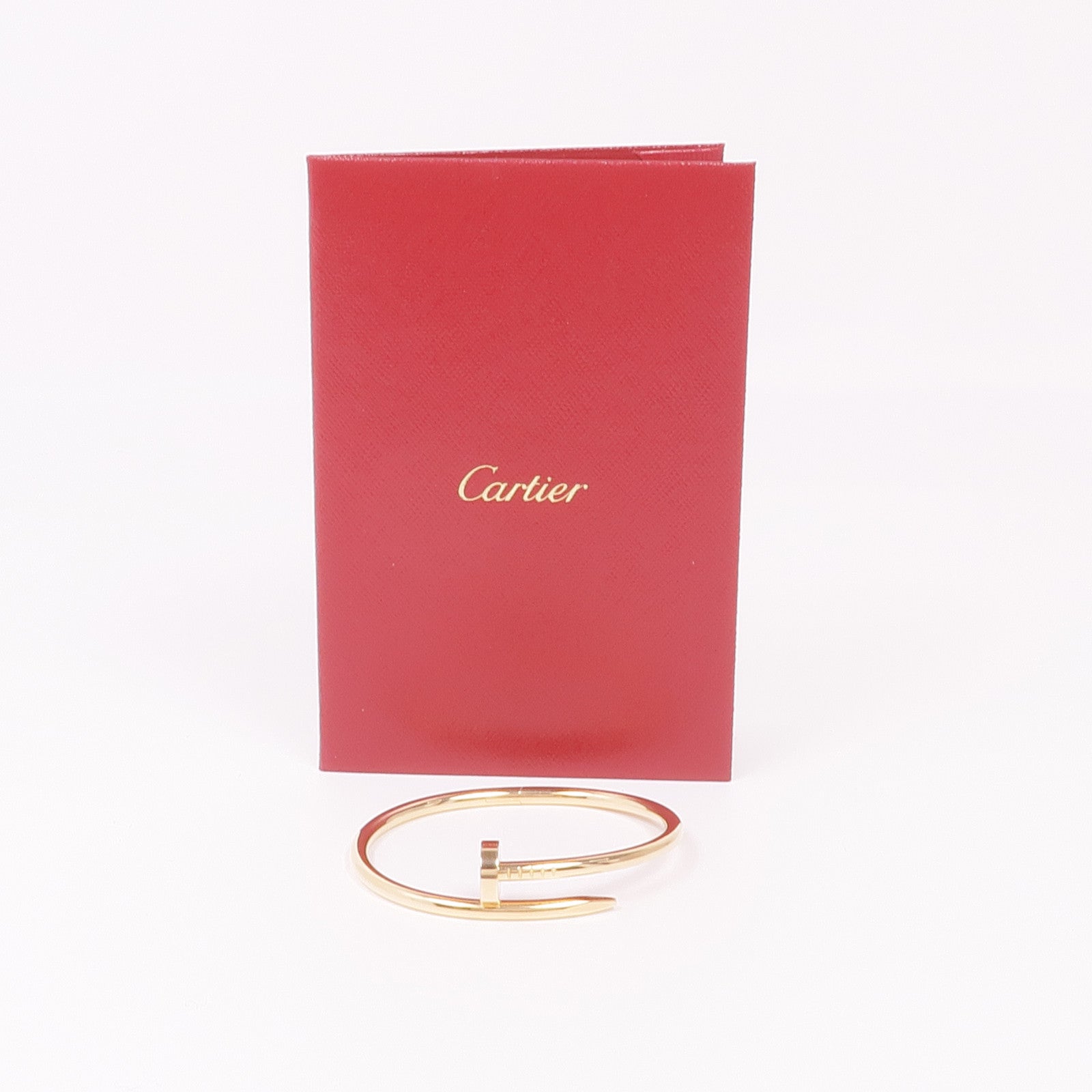 CARTIER 18K黃金Juste un Clou手鐲Cartier#16