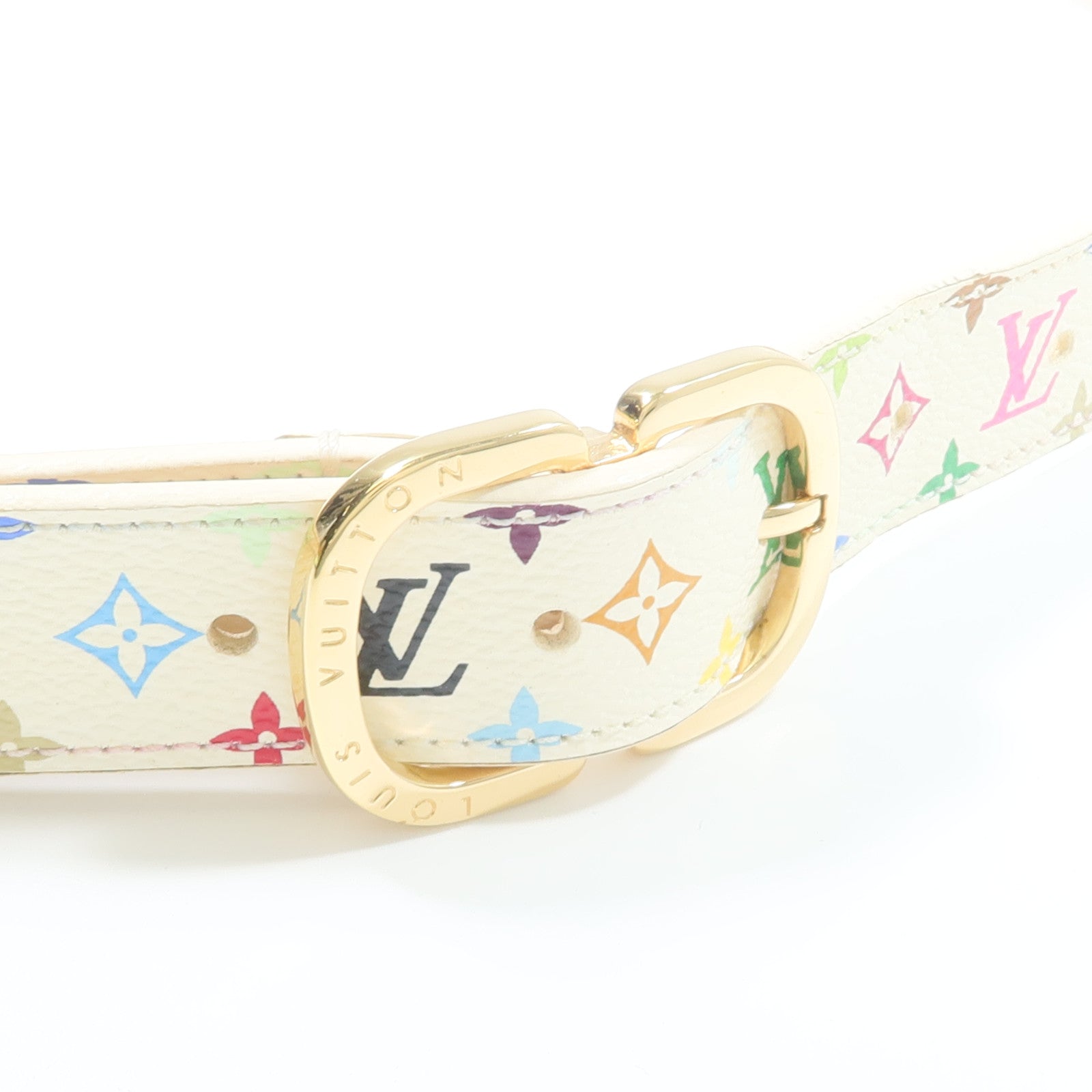 LOUIS VUITTON Monogram Multicolore Belt皮帶