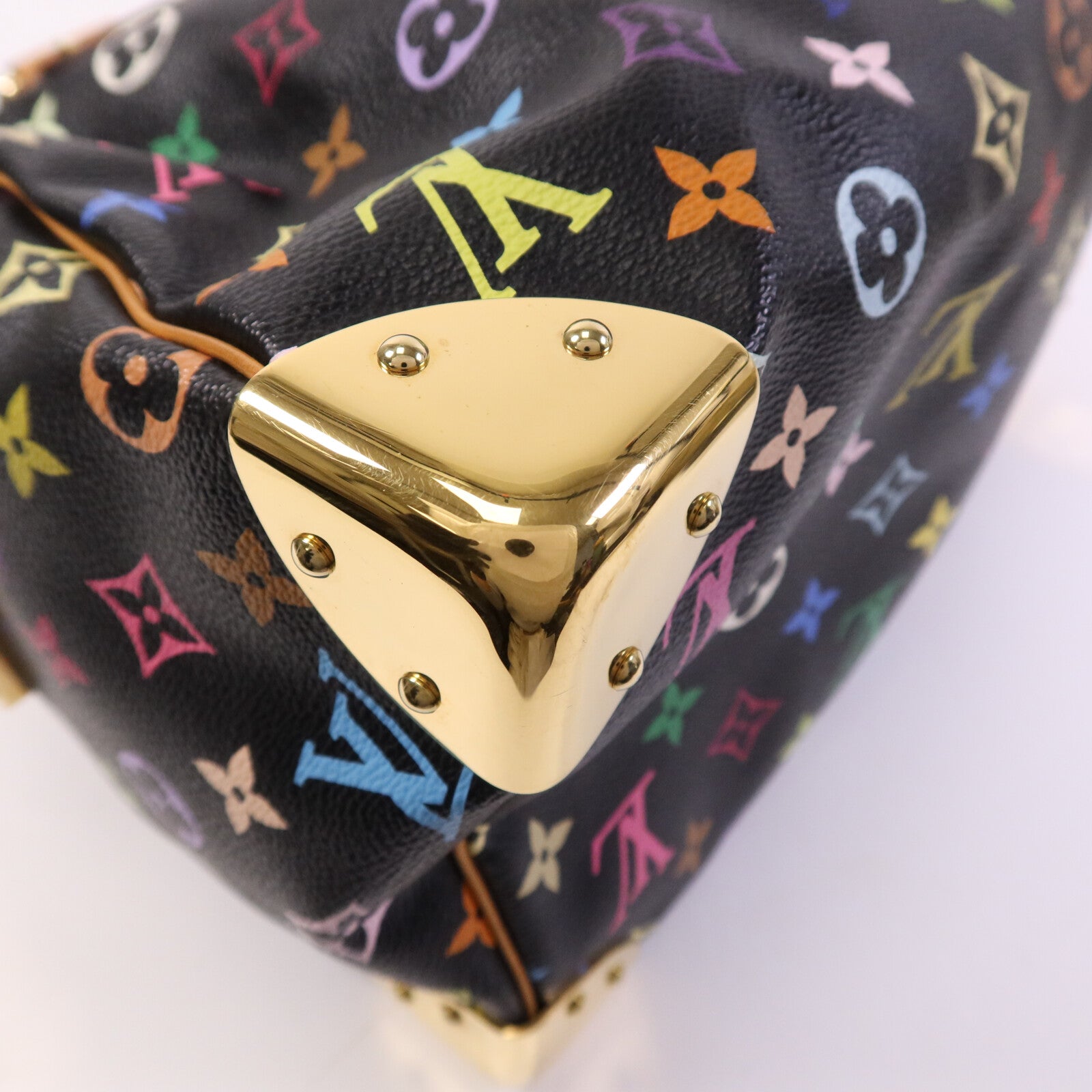 LOUIS VUITTON Monogram Multicolour Speedy 30金扣手挽袋
