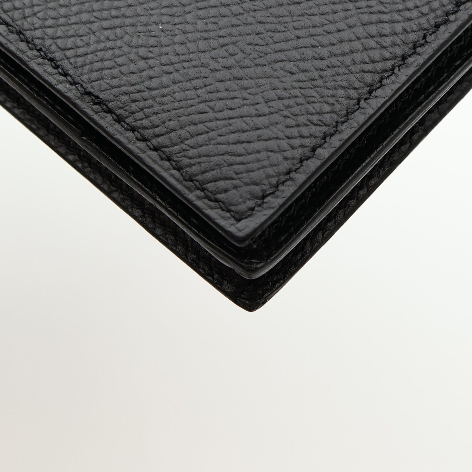 HERMES Epsom皮革Bearn Wallet長錢包Noir