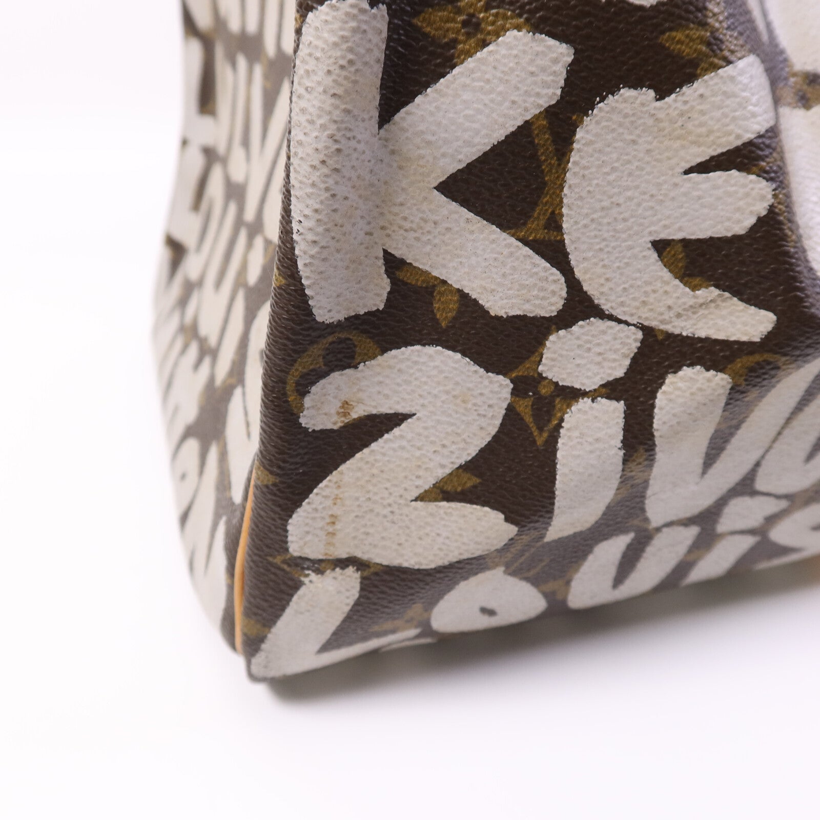 LOUIS VUITTON Monogram Graffiti Keepall 50金扣手挽袋