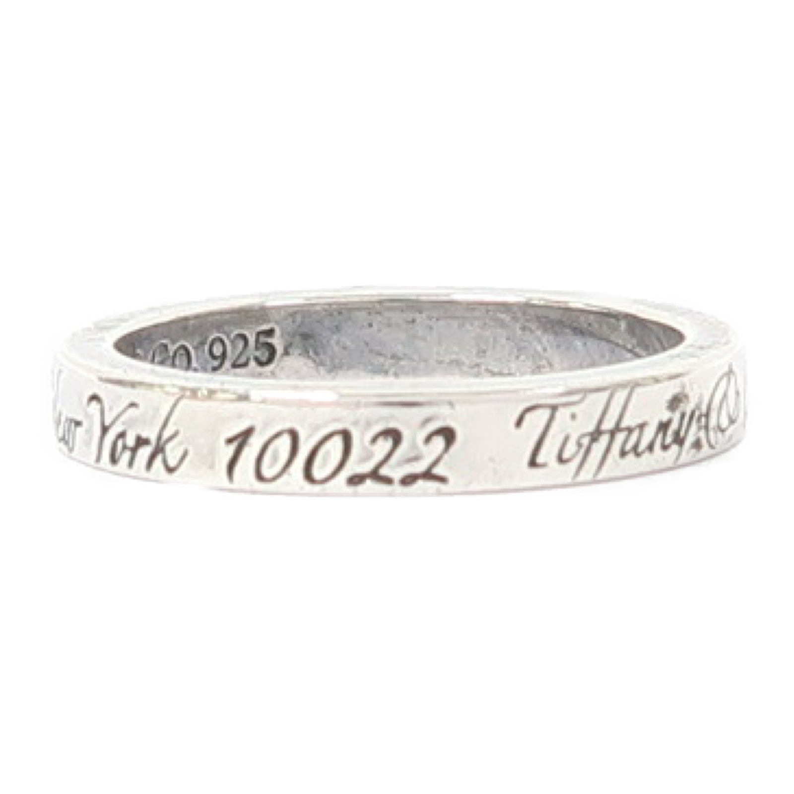 TIFFANY＆CO 925純銀Ring戒指US#4.25