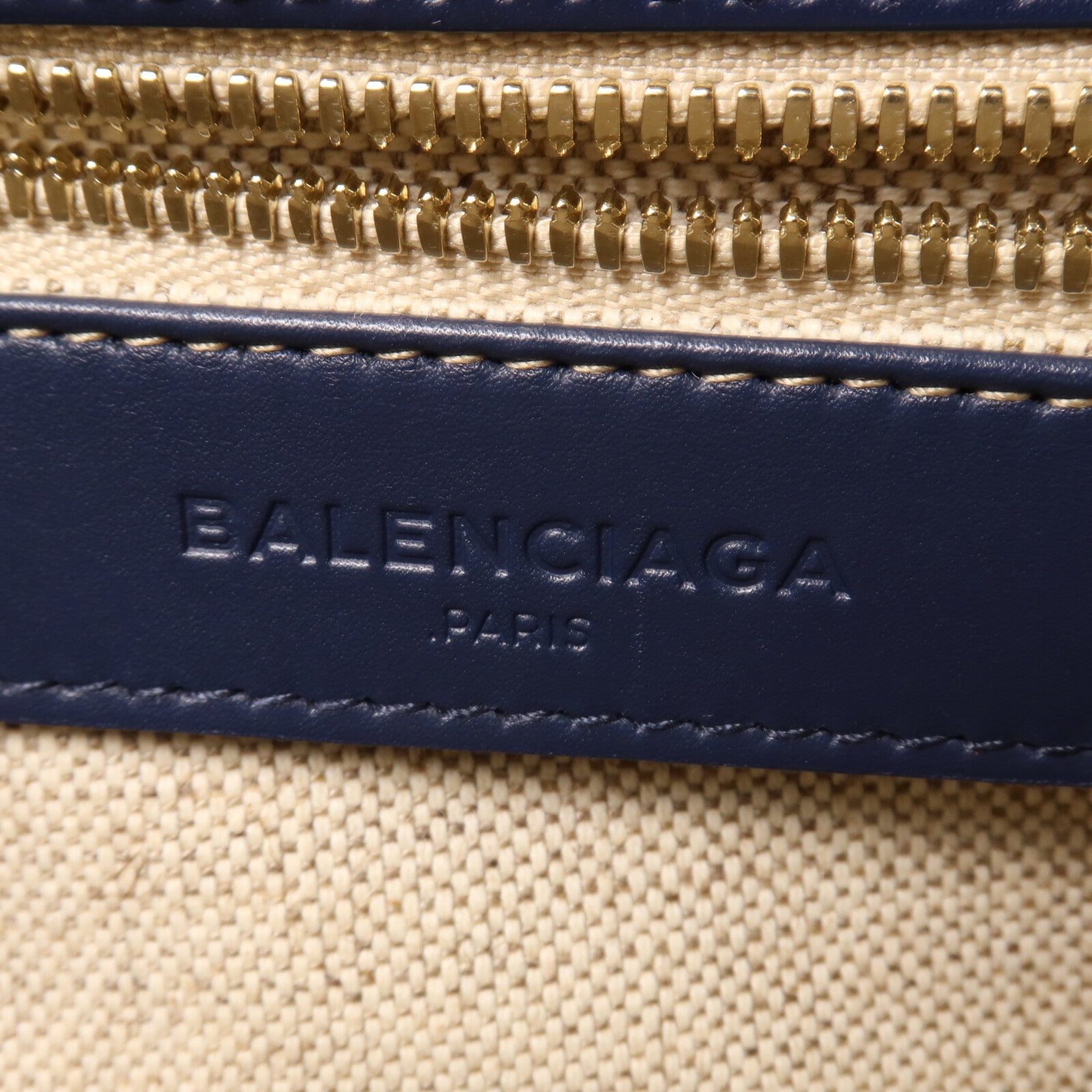 BALENCIAGA 牛皮皮革/塗層帆布Padlock Top Handle Bag手挽肩背兩用袋