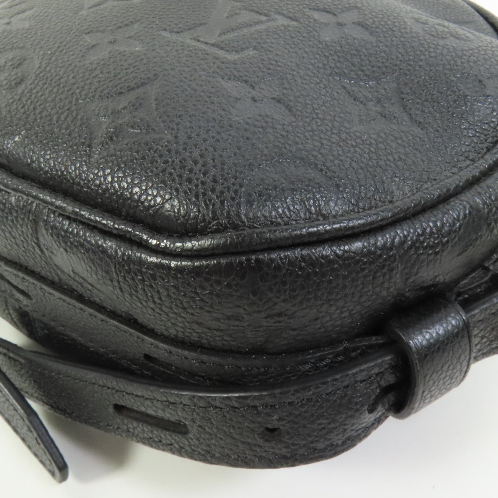LOUIS VUITTON Monogram Empreinte Boite Chapeau Souple MMBoite Chapeau Souple MM金扣肩背袋