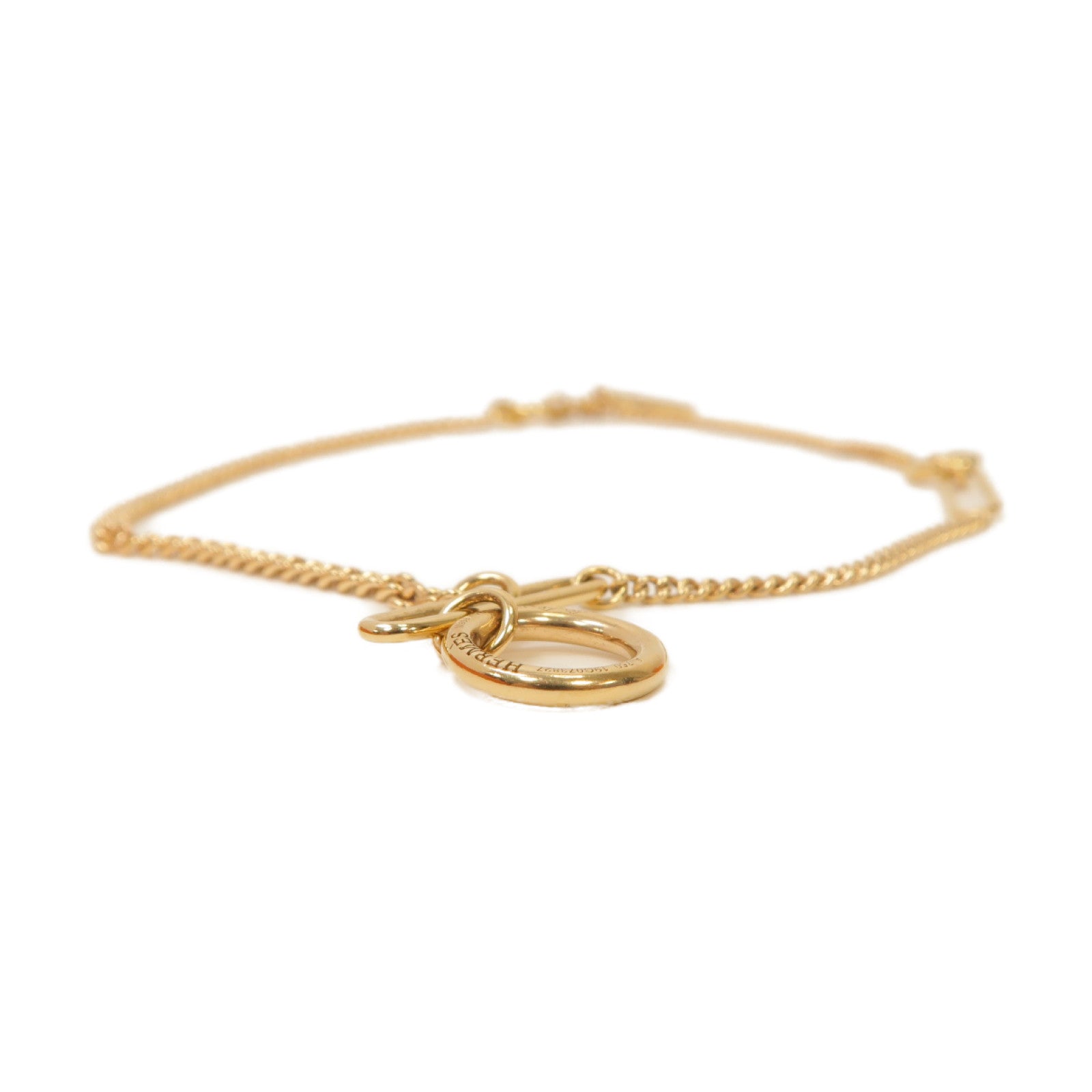 HERMES 18K玫瑰金Bracelet手鏈金色