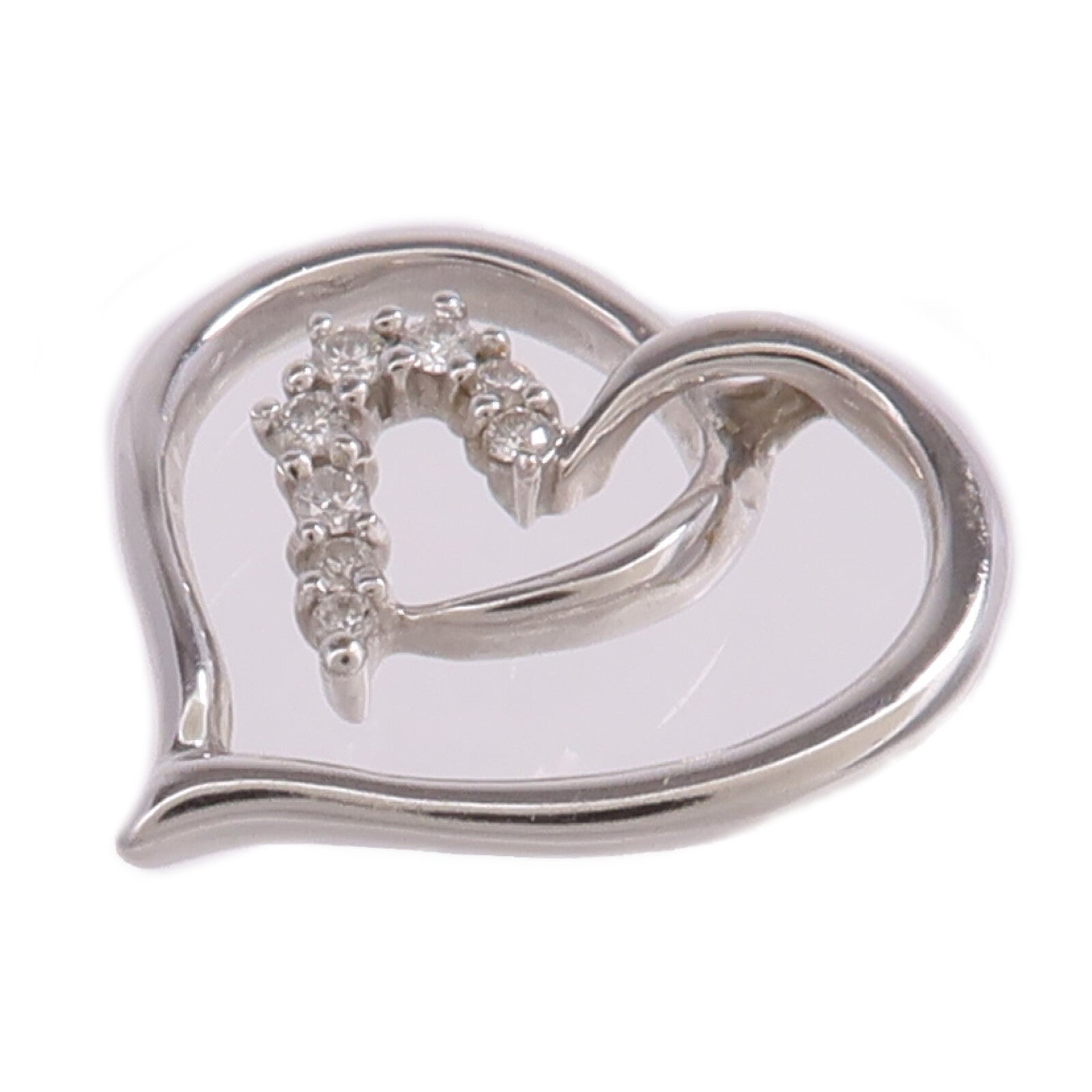 JEWELRY 【激減優惠】18K白金Diamond Pendant Top鑽石吊墜