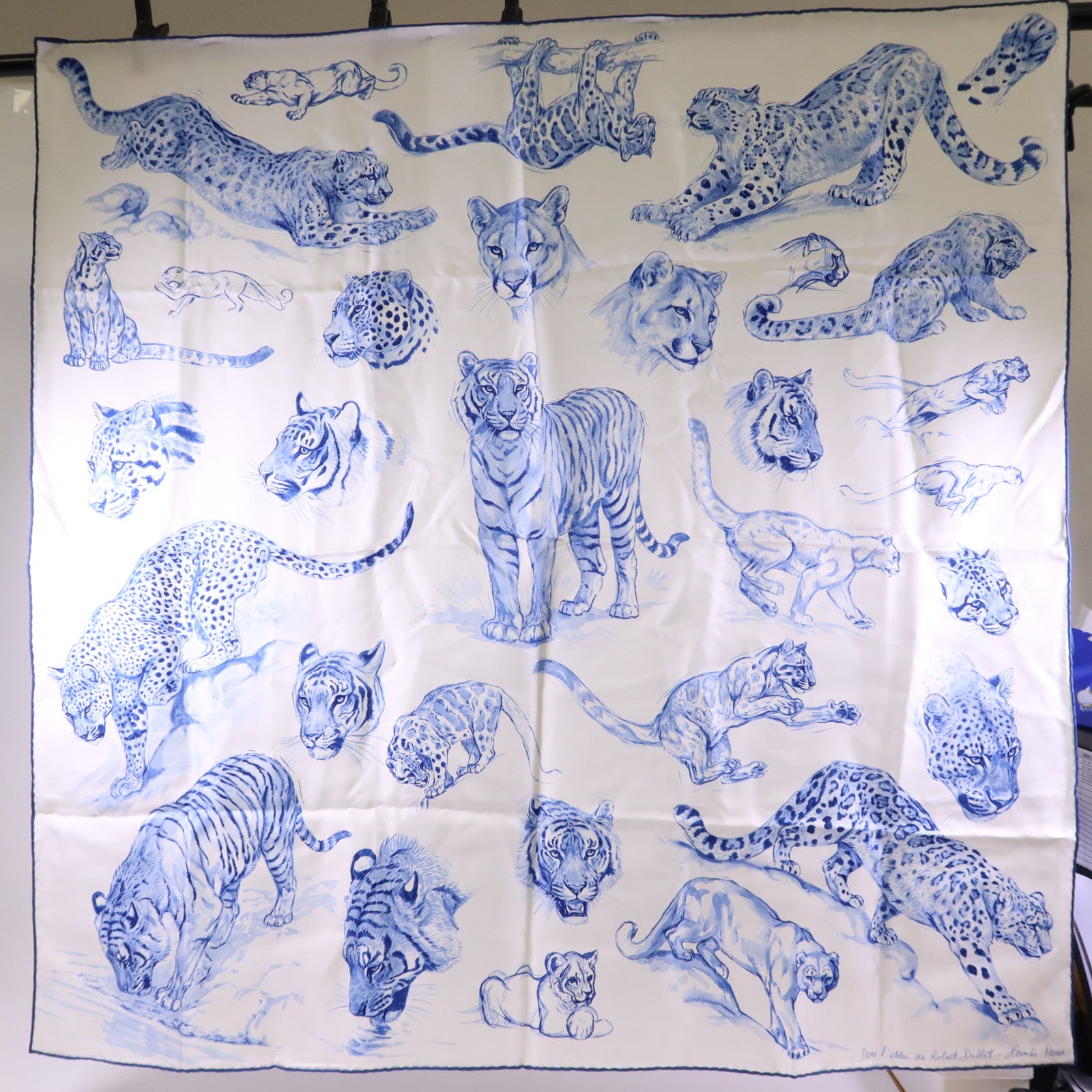 HERMES 絲質Scarf 90X90絲巾