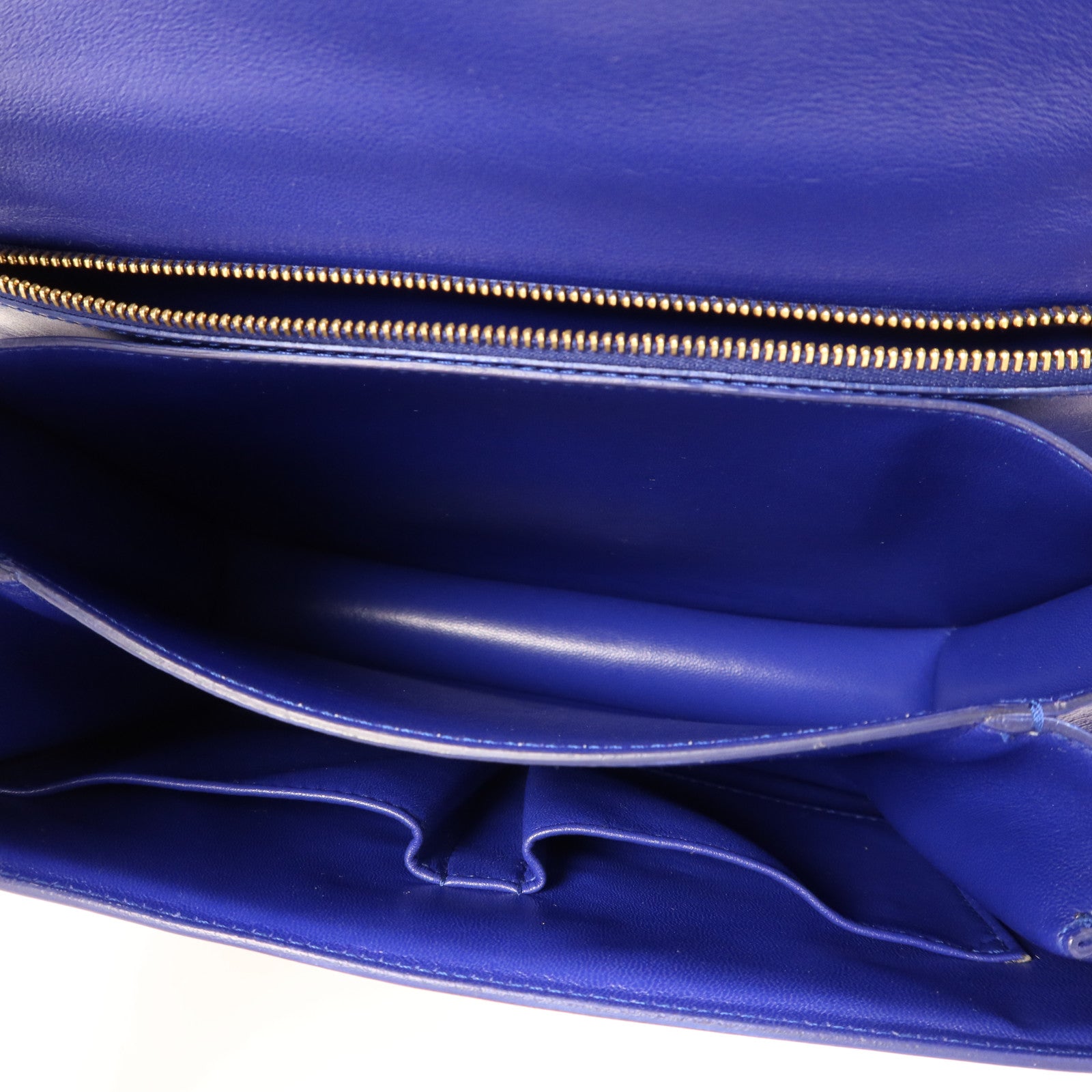 CELINE 牛皮皮革Classic Box M金扣肩背袋