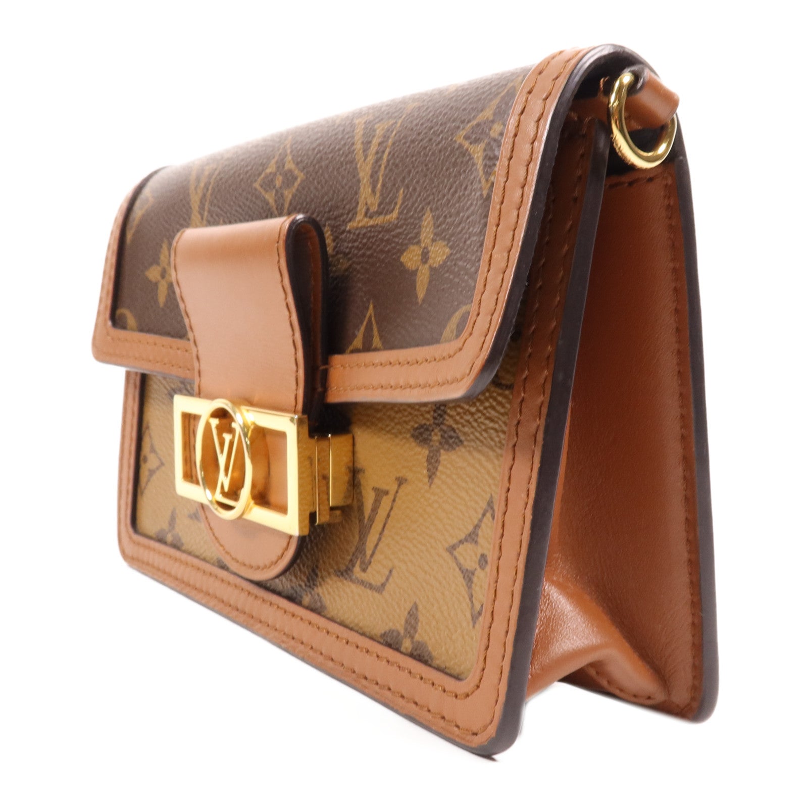 LOUIS VUITTON 【激減優惠】Monogram Reverse Dauphine肩背袋