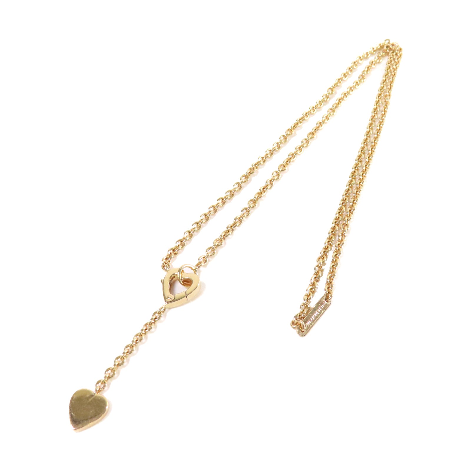 CARTIER 【激減優惠】18K玫瑰金Gold Heart Necklace項鏈