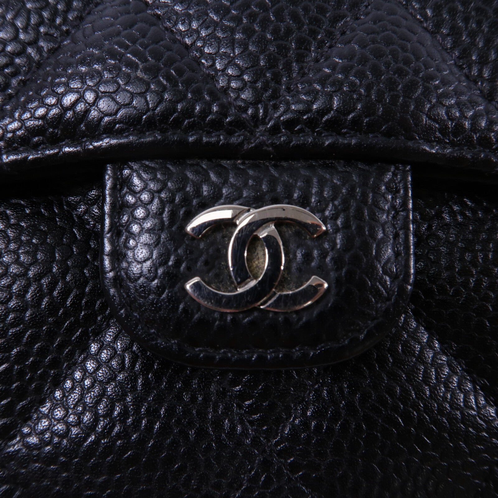 CHANEL 牛皮皮革Classic Small Flap Wallet銀包