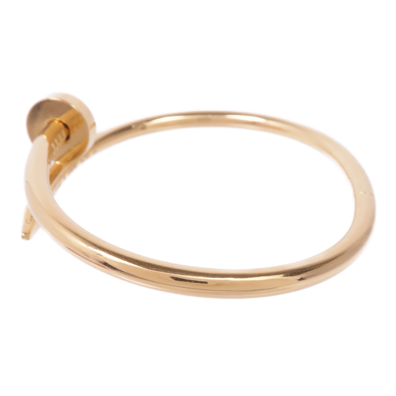 CARTIER 18K黃金Juste un Clou手鐲Cartier#16