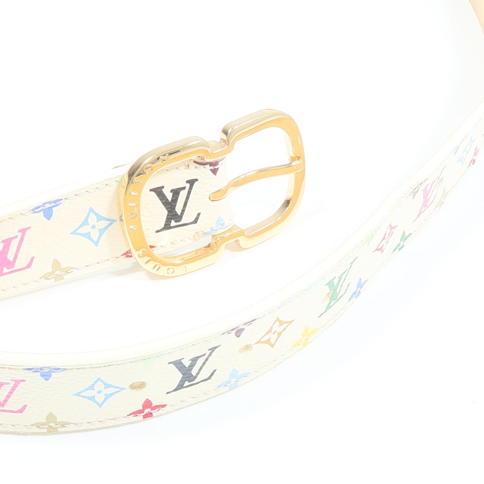 LOUIS VUITTON Monogram Multicolore Belt皮帶