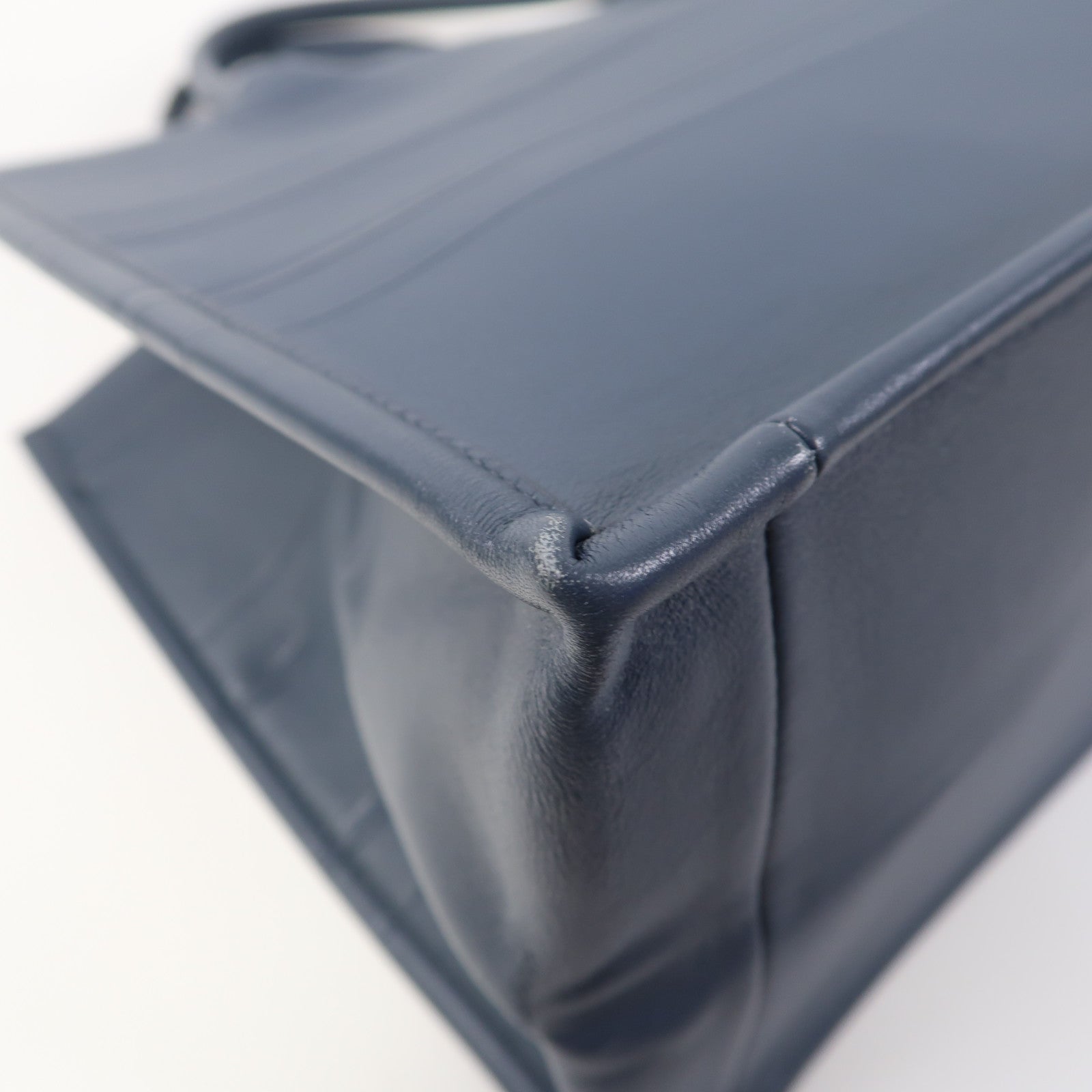 Dior 牛皮皮革Tote Bag手挽袋藍色