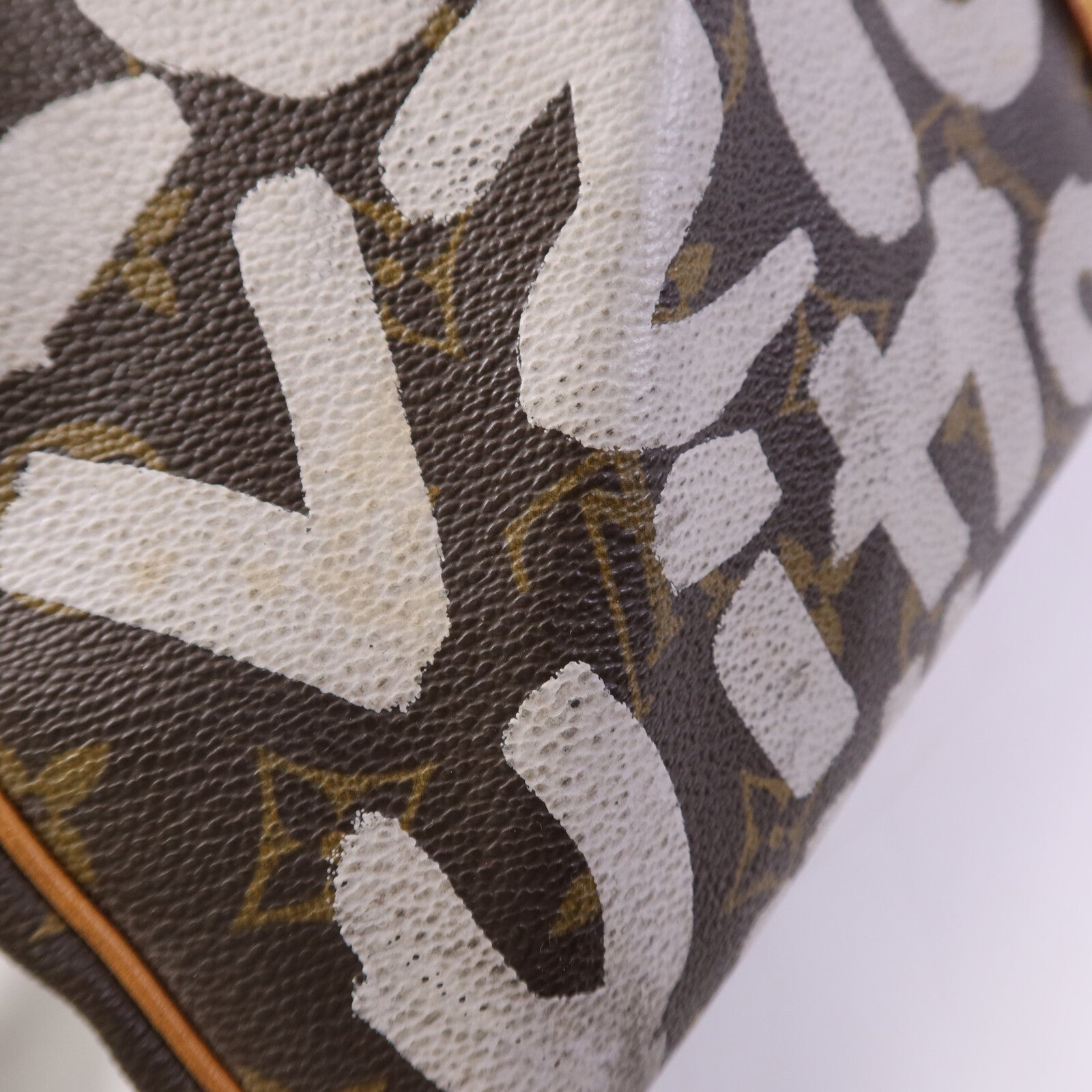 LOUIS VUITTON Monogram Graffiti Keepall 50金扣手挽袋
