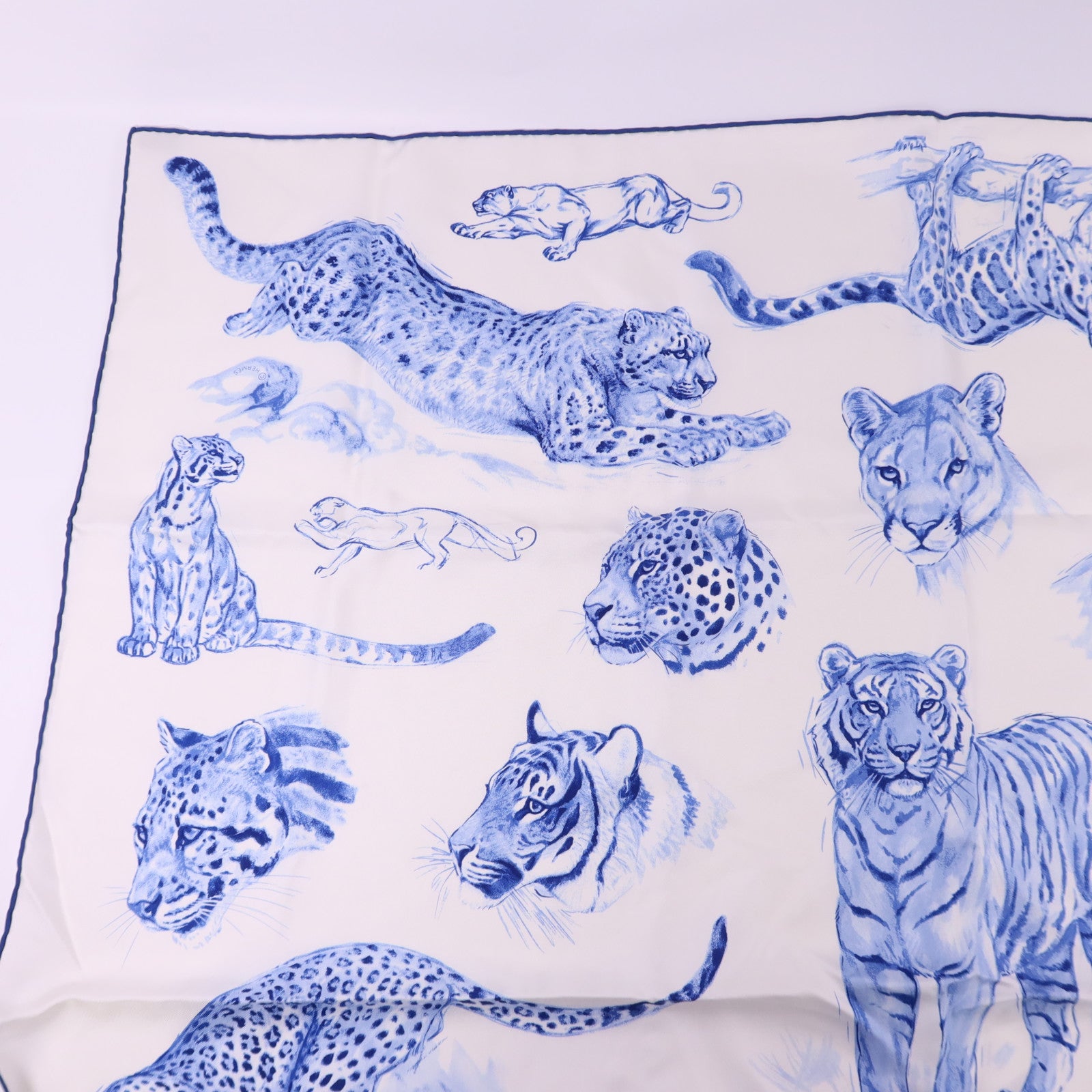 HERMES 絲質Scarf 90X90絲巾