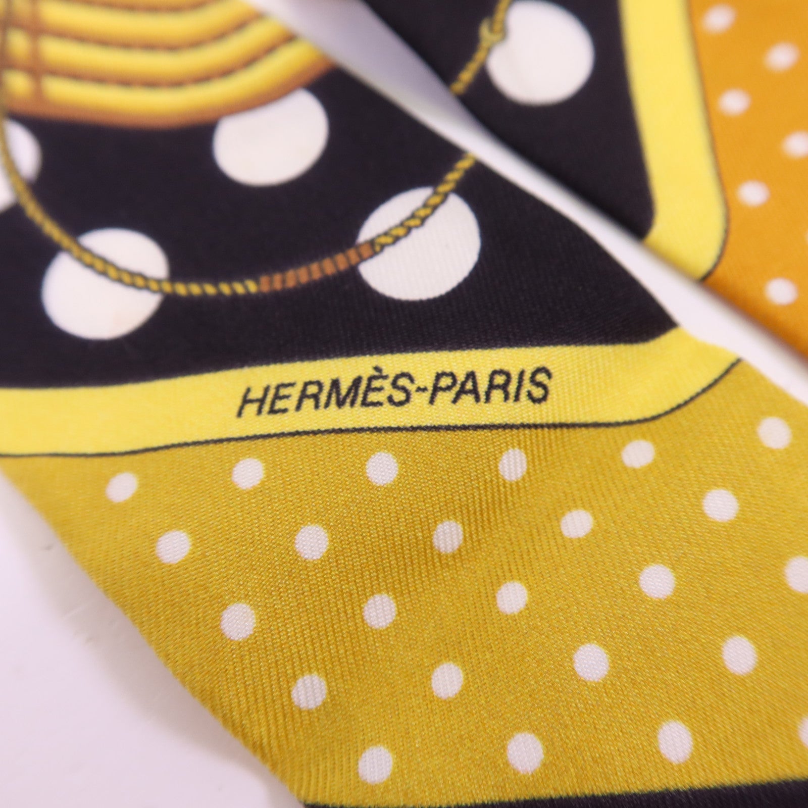 HERMES 絲質Twilly絲巾