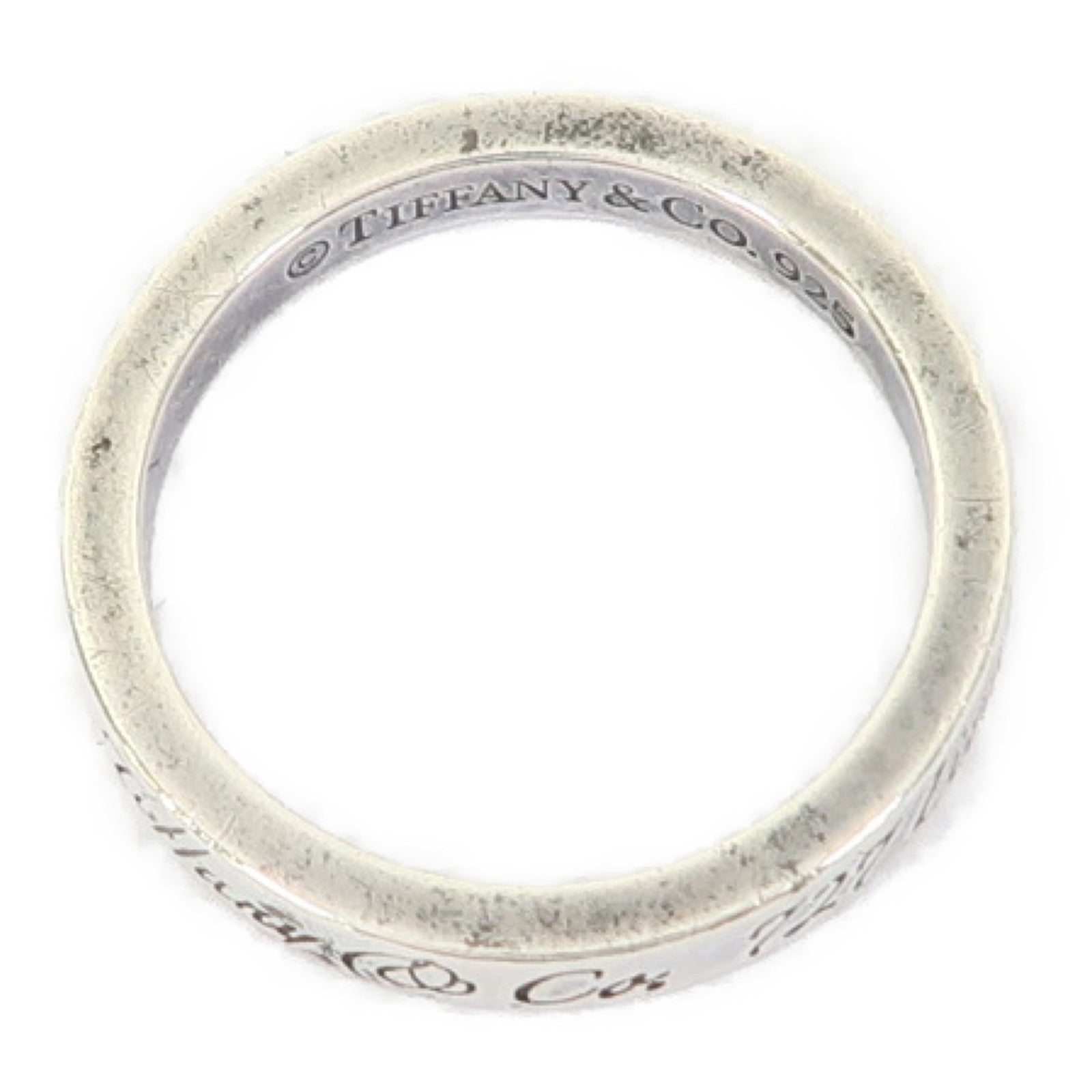 TIFFANY＆CO 925純銀Ring戒指US#4.25