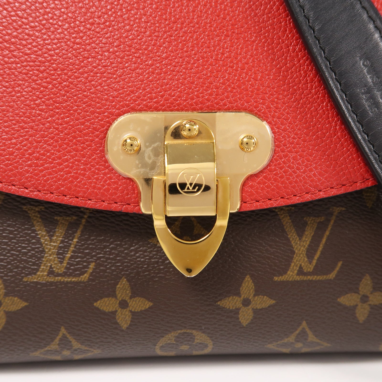 LOUIS VUITTON Monogram Saint Placide金扣肩背袋