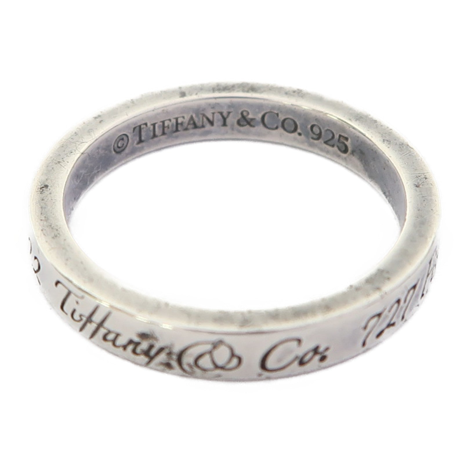 TIFFANY＆CO 925純銀Ring戒指US#4.25