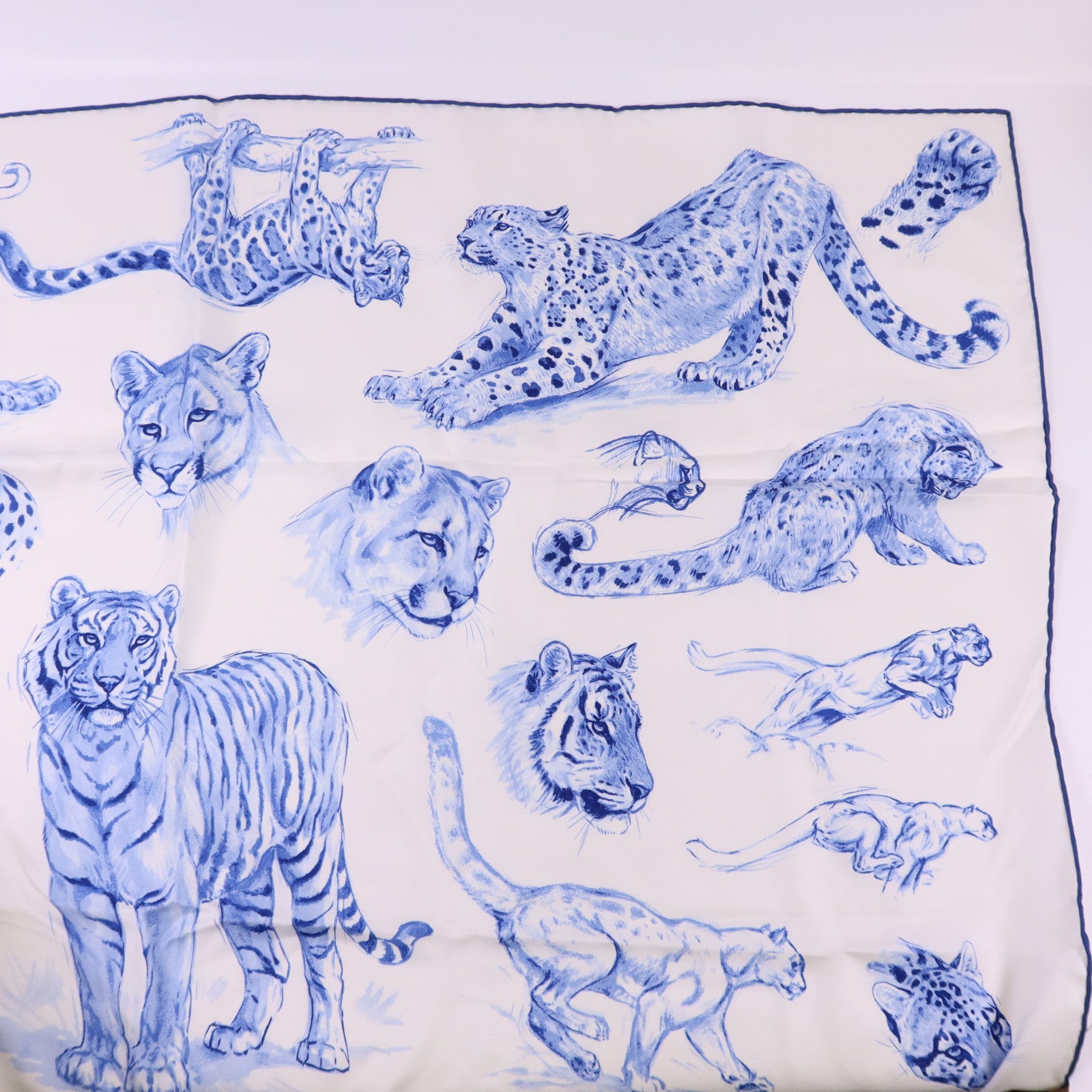 HERMES 絲質Scarf 90X90絲巾