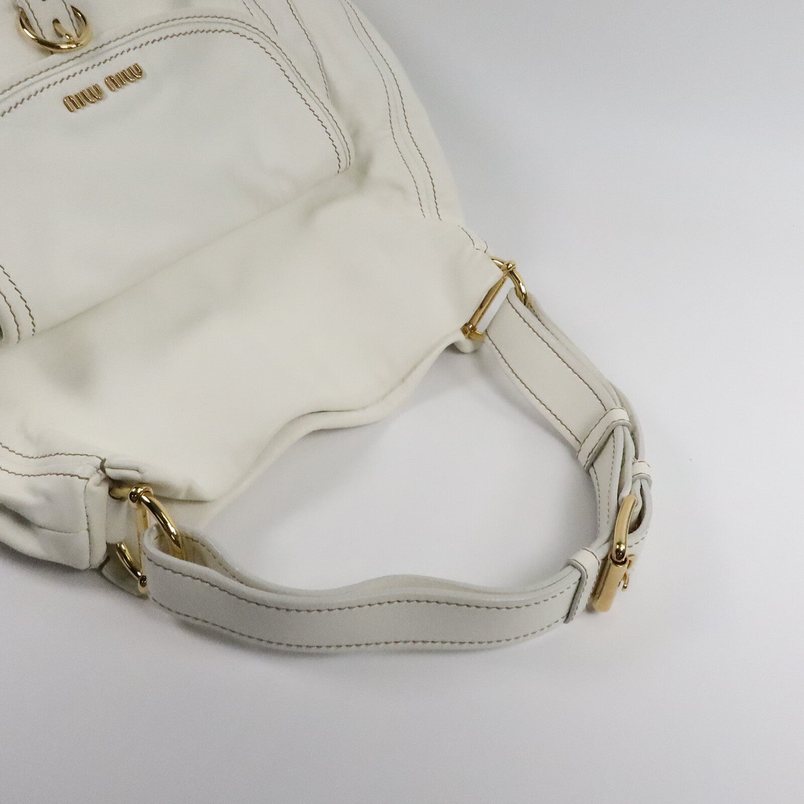 Miu Miu 羊皮皮革Shoulder Bag肩背袋