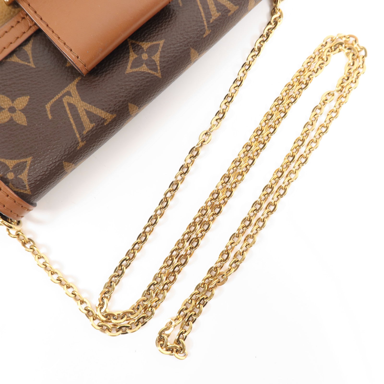 LOUIS VUITTON 【激減優惠】Monogram Reverse Dauphine肩背袋