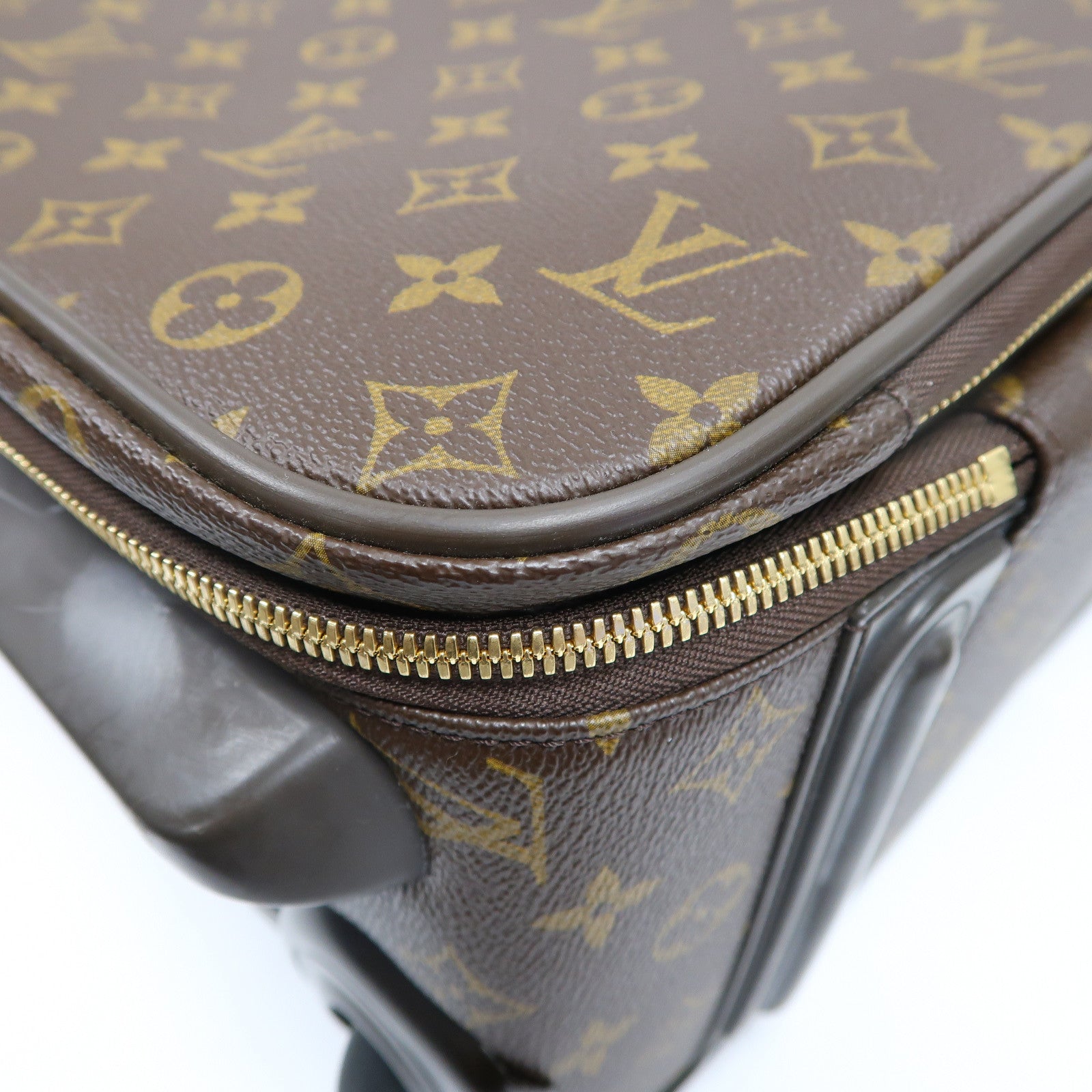 LOUIS VUITTON Monogram Pegase金扣行李箱啡色