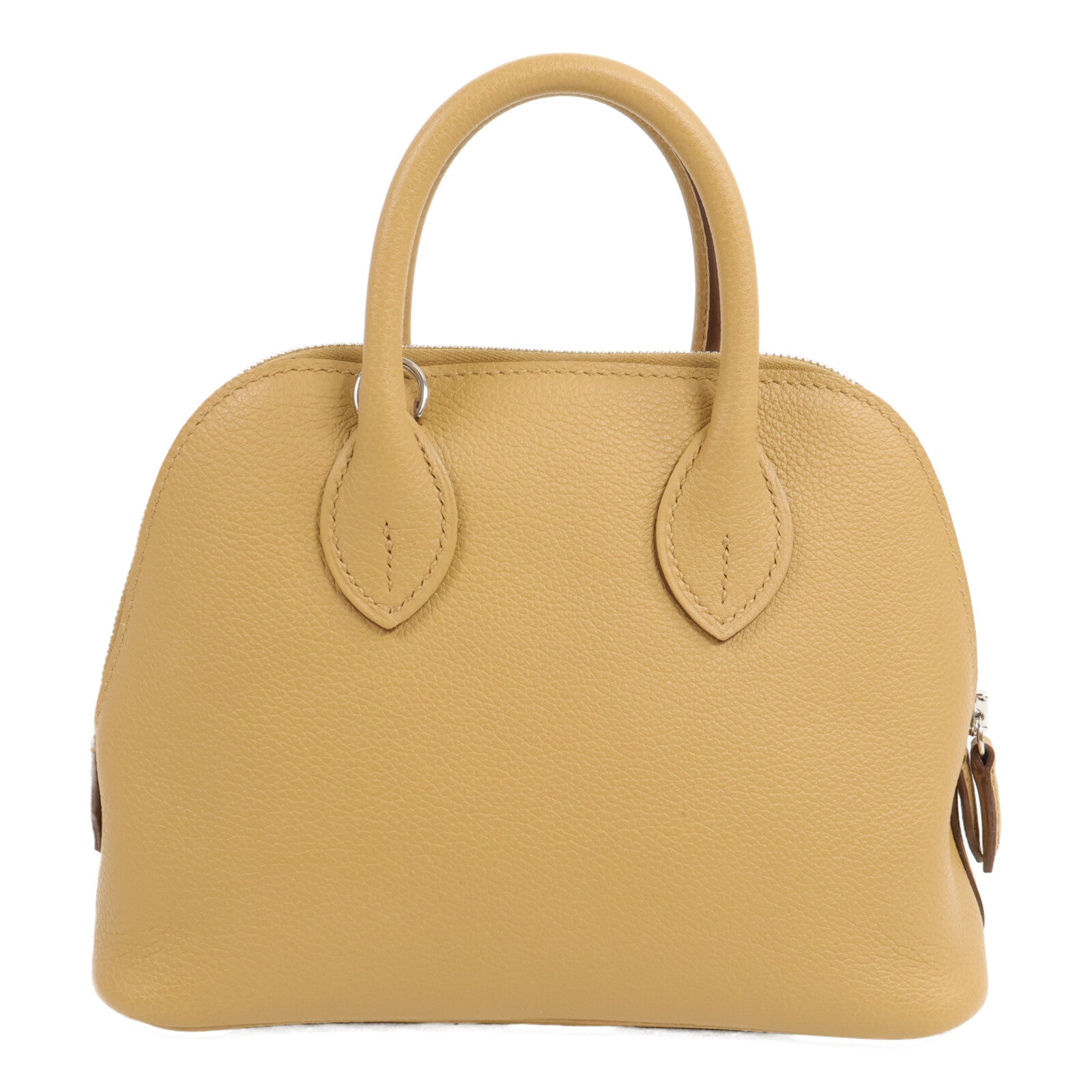 HERMES Evercolor皮革Mini Bolide 1923手挽肩背兩用袋Biscult