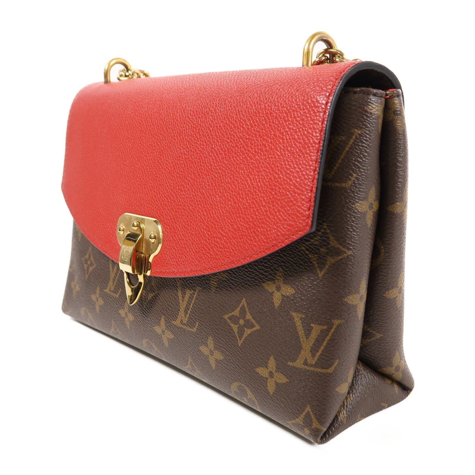 LOUIS VUITTON Monogram Saint Placide金扣肩背袋