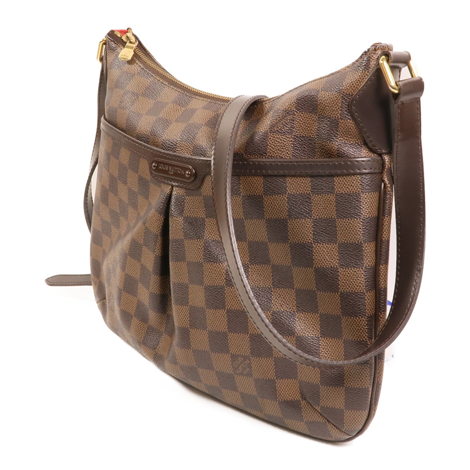 LOUIS VUITTON Damier Bloomsbury PM金扣肩背袋