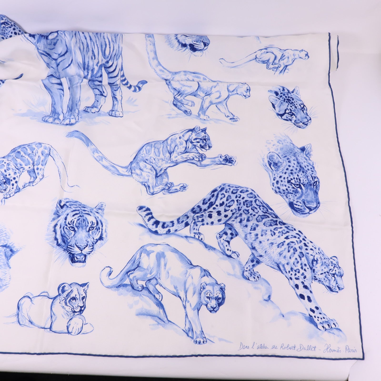 HERMES 絲質Scarf 90X90絲巾