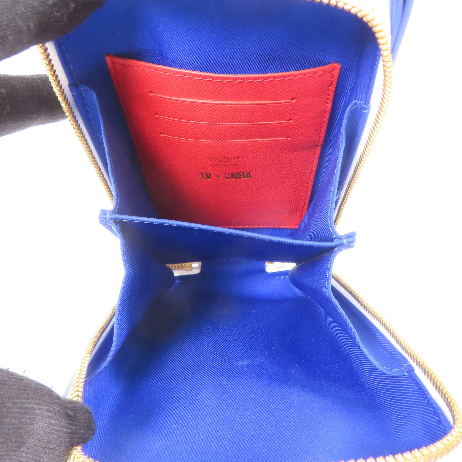 LOUIS VUITTON Monogram/皮革LV x NBA Soft Trunk金扣肩背袋