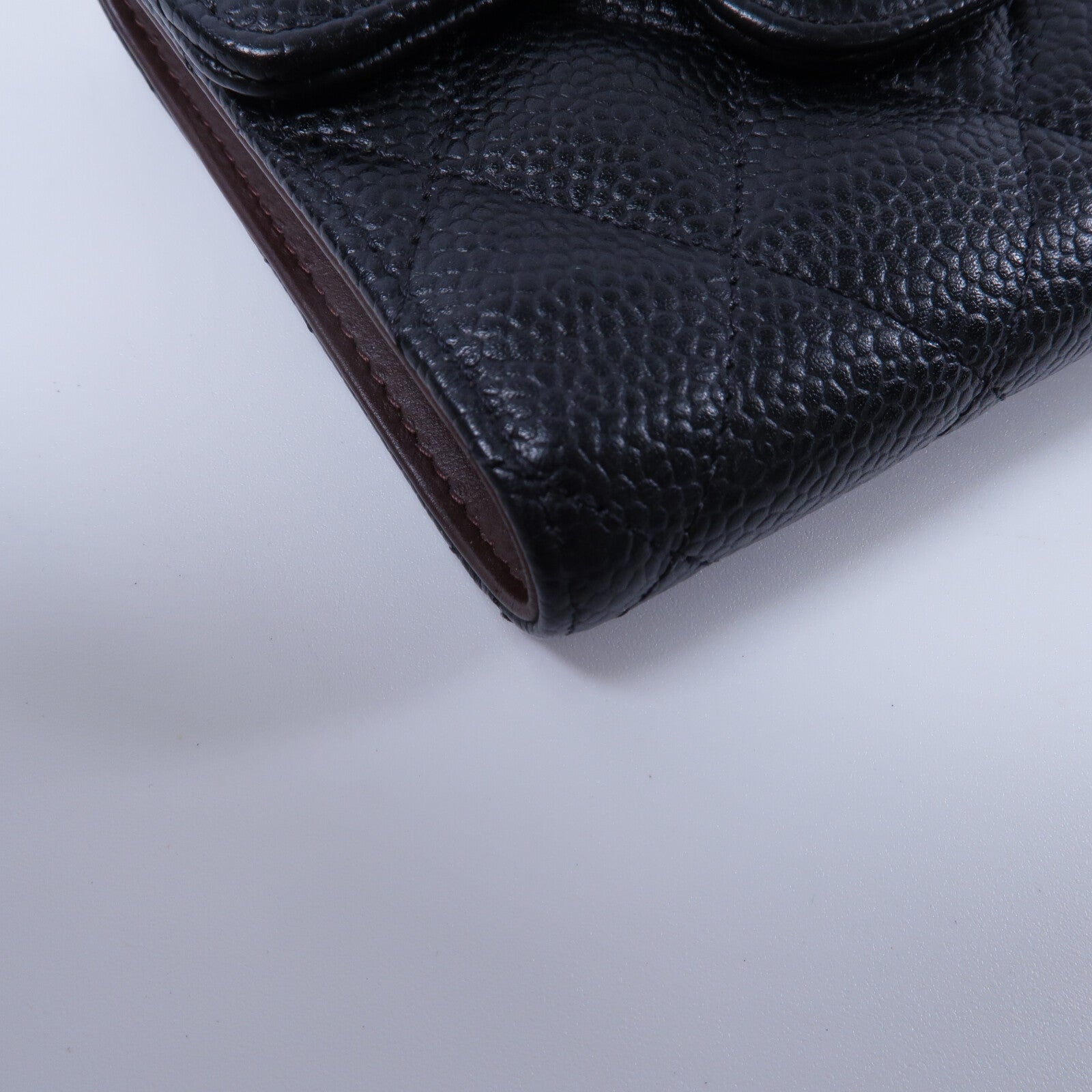 CHANEL 牛皮皮革Classic Small Flap Wallet銀包