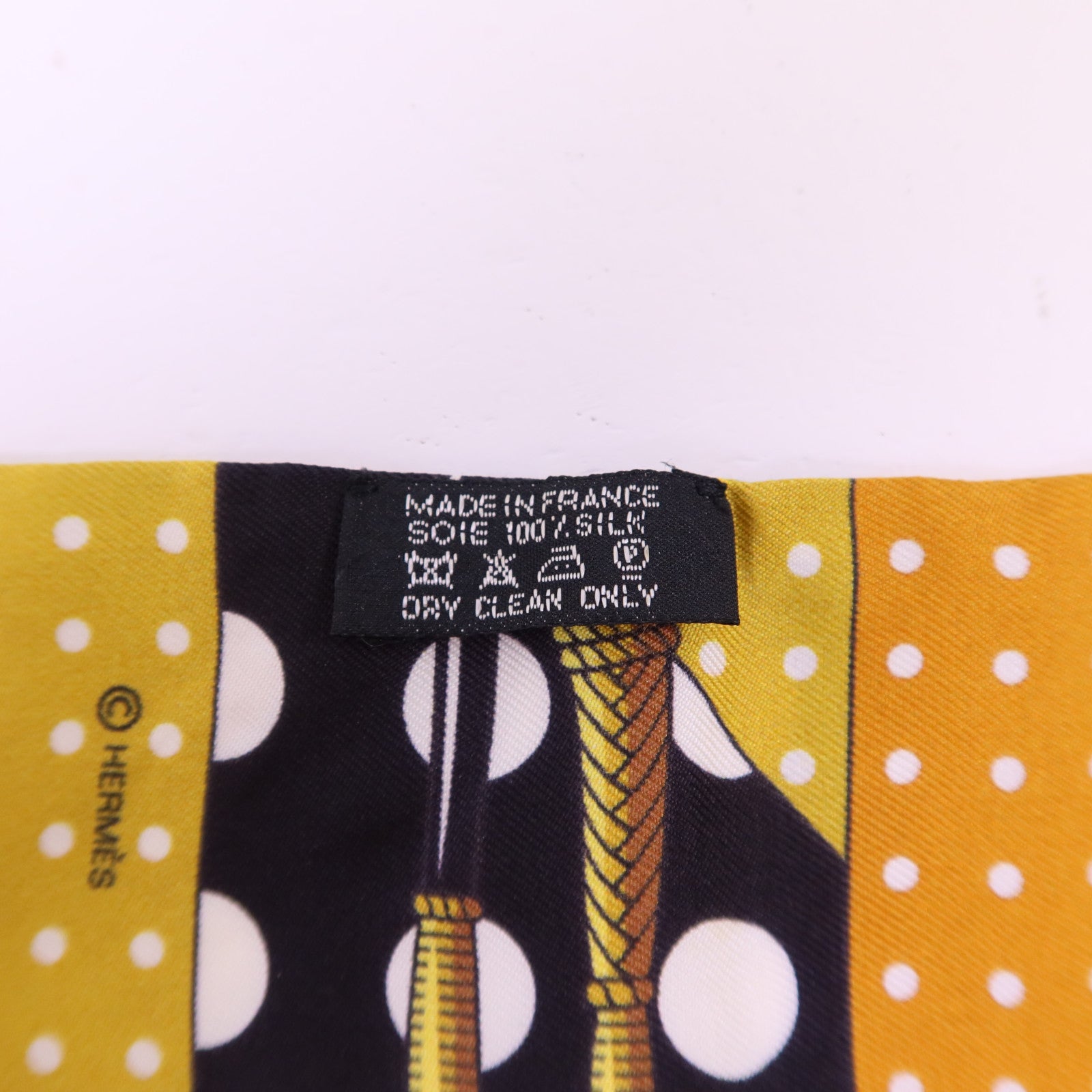 HERMES 絲質Twilly絲巾