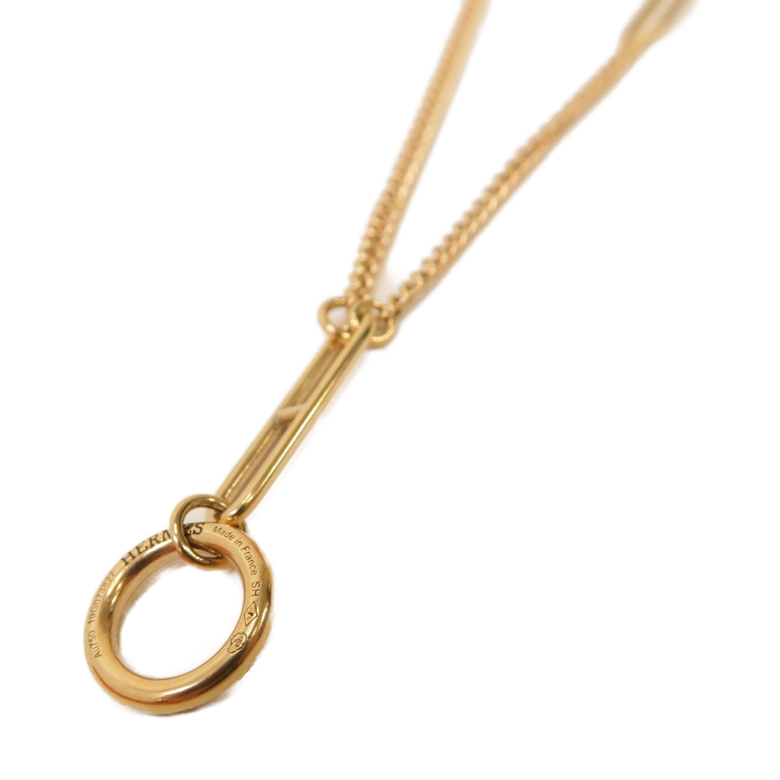 HERMES 18K玫瑰金Bracelet手鏈金色