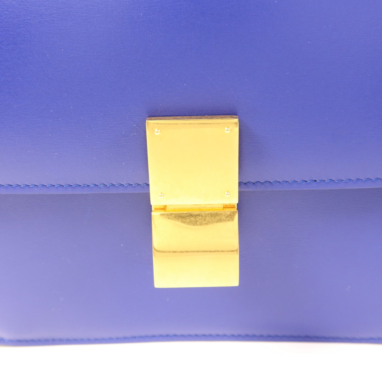 CELINE 牛皮皮革Classic Box M金扣肩背袋