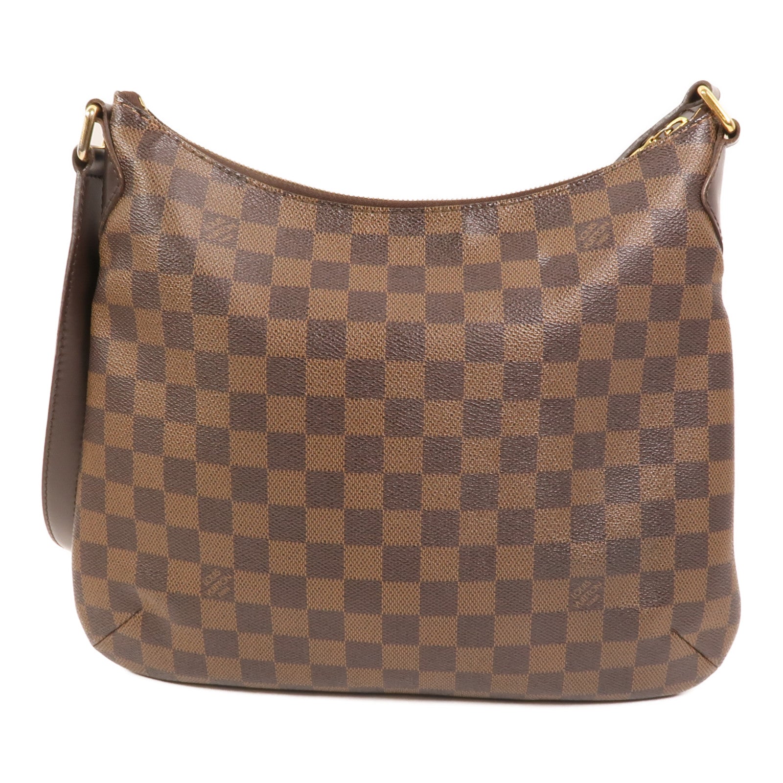 LOUIS VUITTON Damier Bloomsbury PM金扣肩背袋