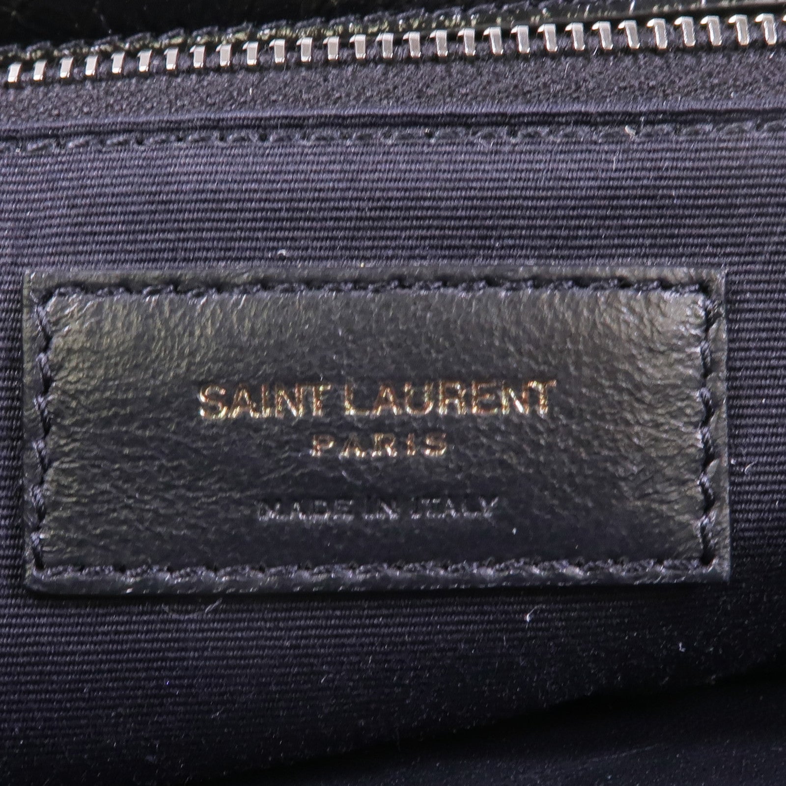 SAINT LAURENT 牛皮皮革Niki Large銀扣鏈帶肩背袋