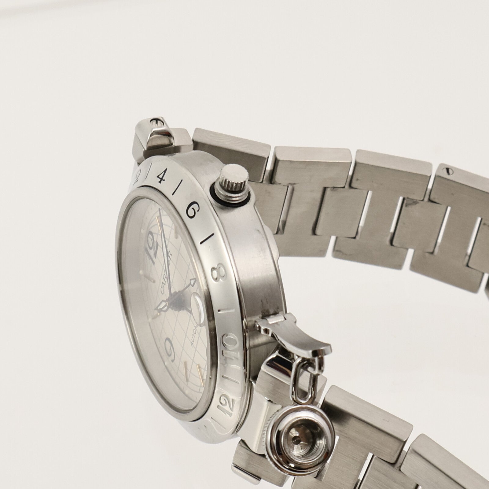 CARTIER Pasha C GMT W31029M7