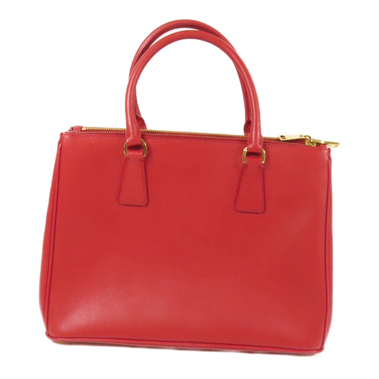 PRADA Saffiano皮革Shoulder Bag金扣手挽肩背兩用袋