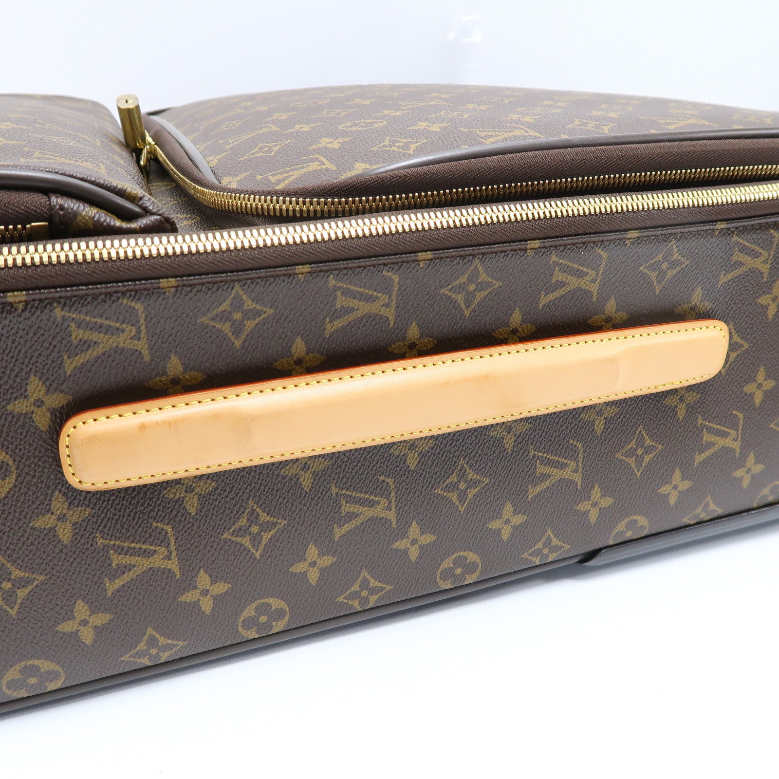 LOUIS VUITTON Monogram Pegase金扣行李箱啡色