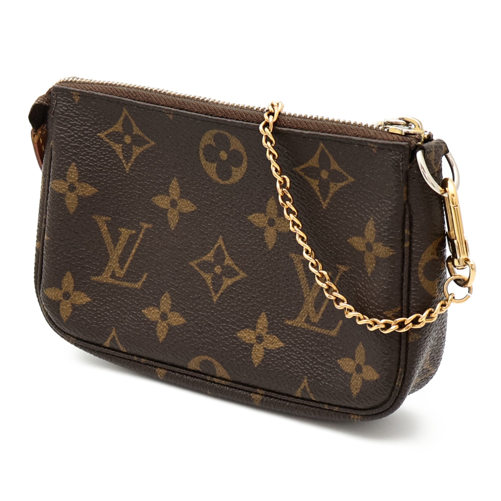 LOUIS VUITTON Monogram Mini Pochette Accessoires手挽袋