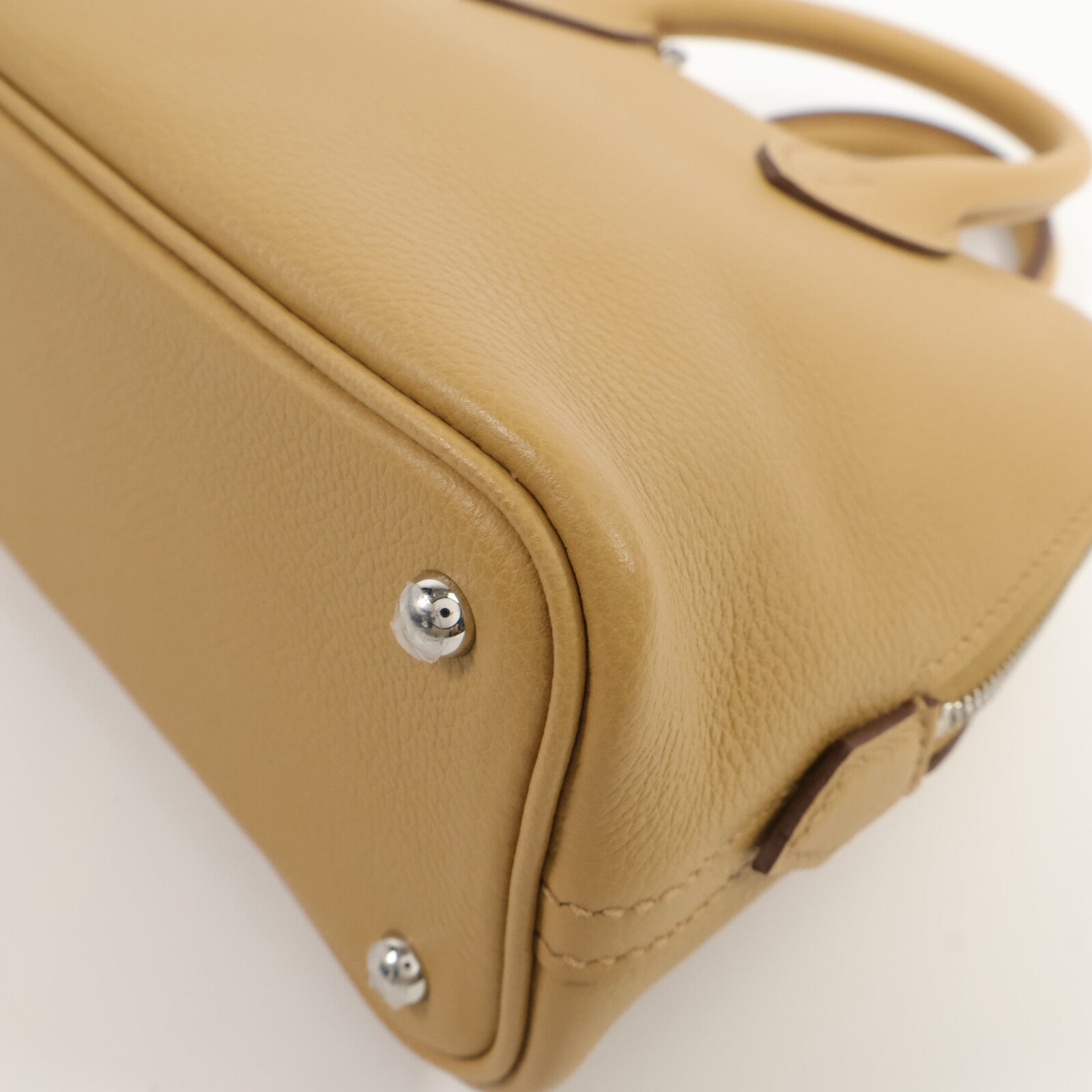 HERMES Evercolor皮革Mini Bolide 1923手挽肩背兩用袋Biscult
