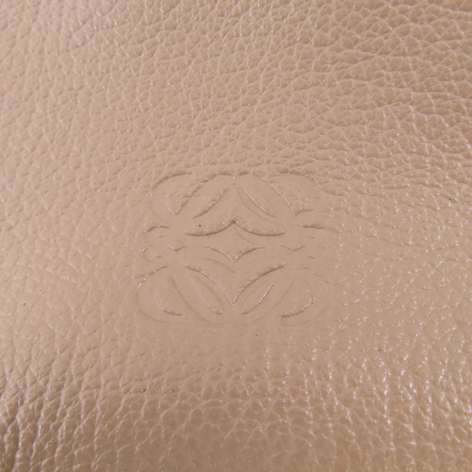 LOEWE 【激減優惠】牛皮皮革Shoulder Bag銀扣肩背袋