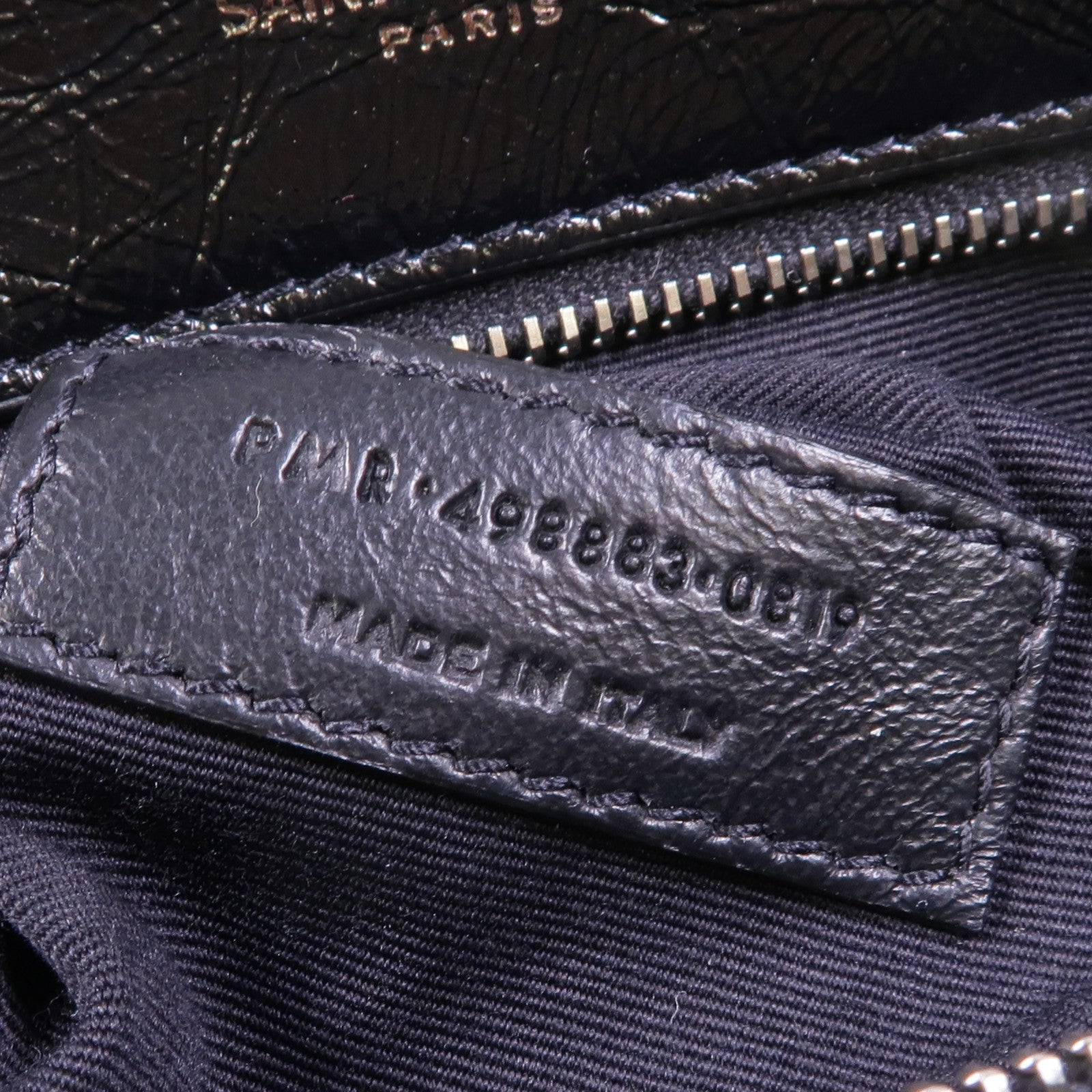 SAINT LAURENT 牛皮皮革Niki Large銀扣鏈帶肩背袋