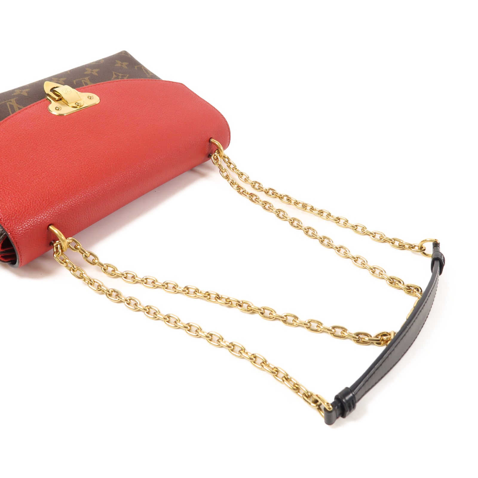 LOUIS VUITTON Monogram Saint Placide金扣肩背袋
