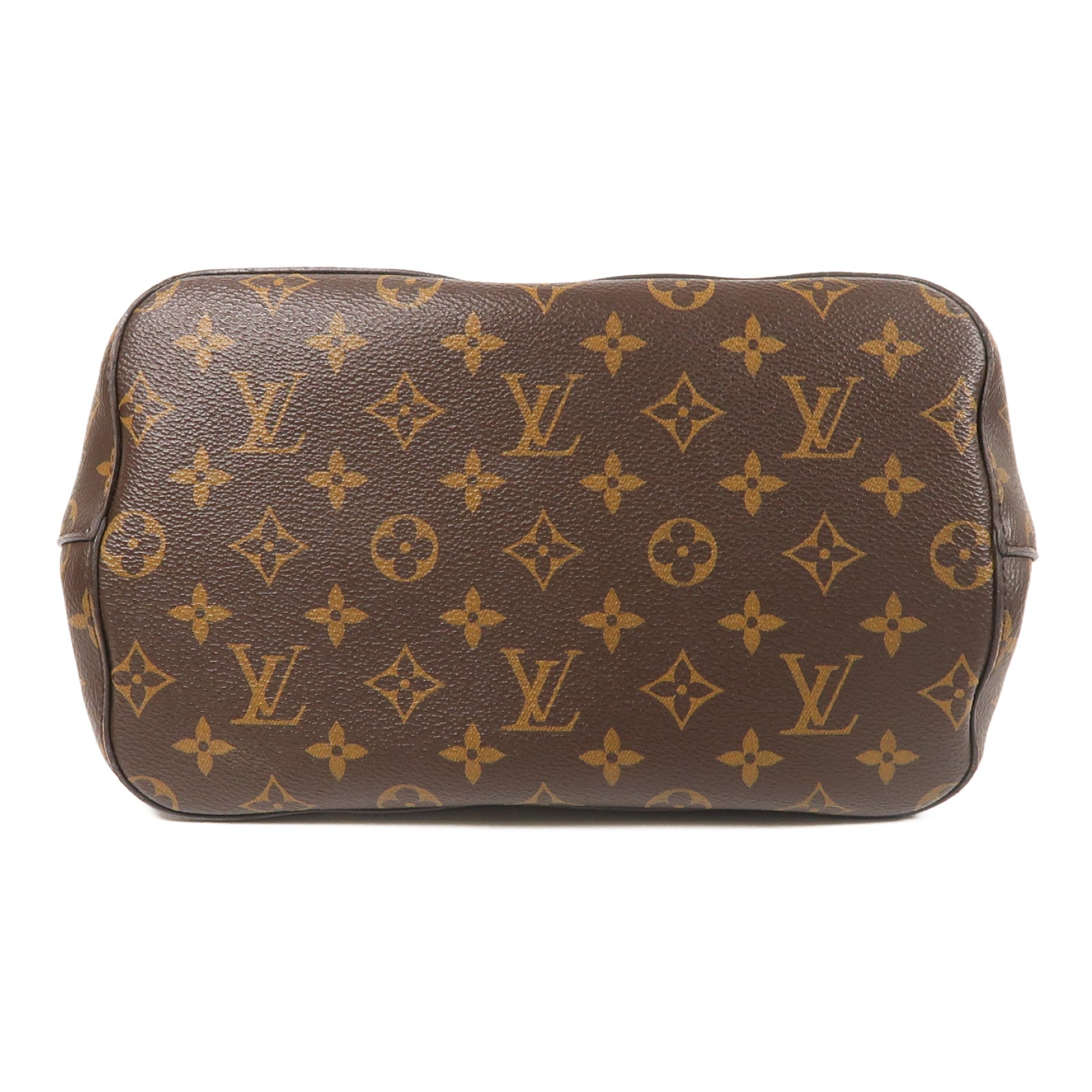 LOUIS VUITTON Monogram Neo Noe MM金扣肩背袋棕色/黑色