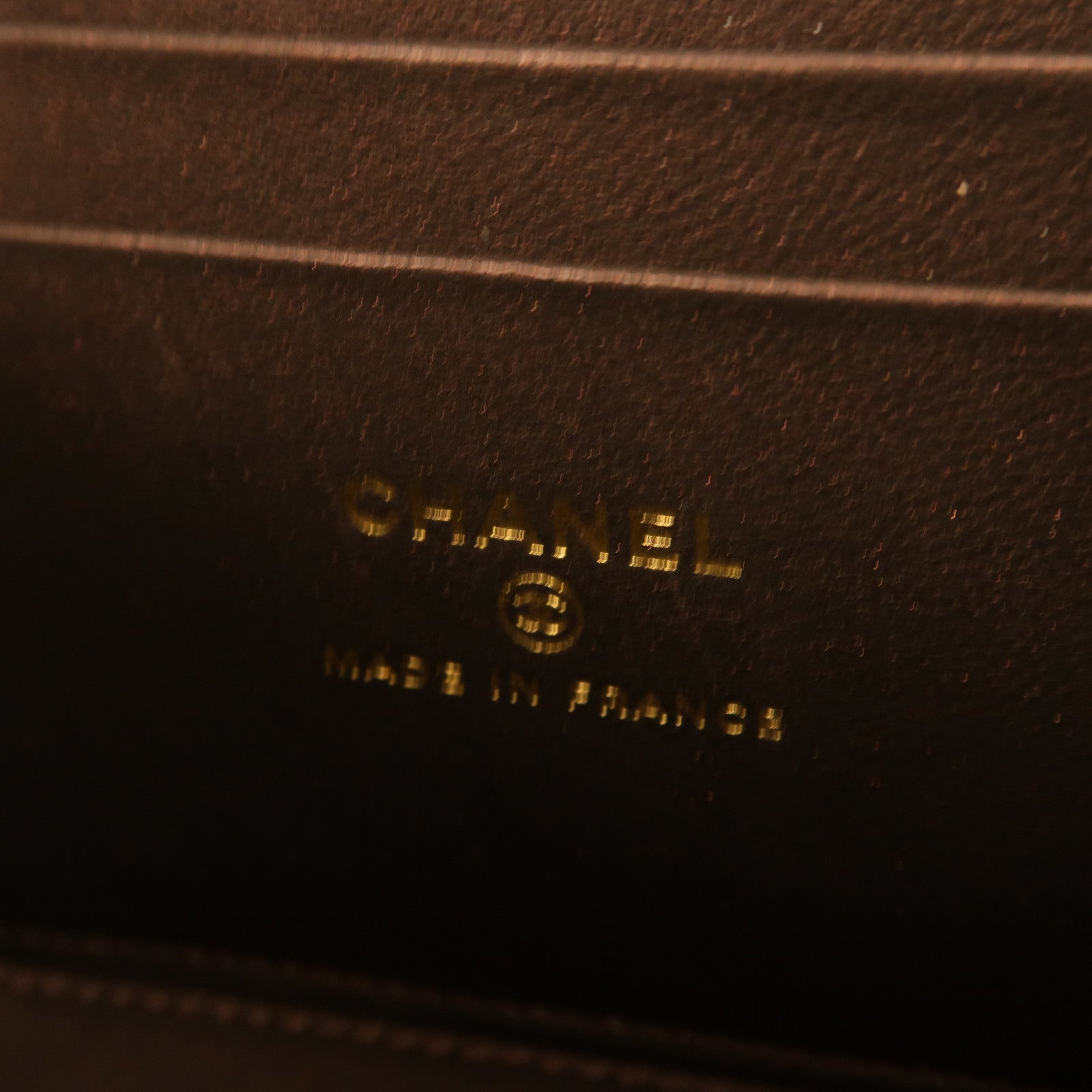 CHANEL 菱格羊皮皮革Top Handle Vanity金扣手挽肩背兩用袋紫色